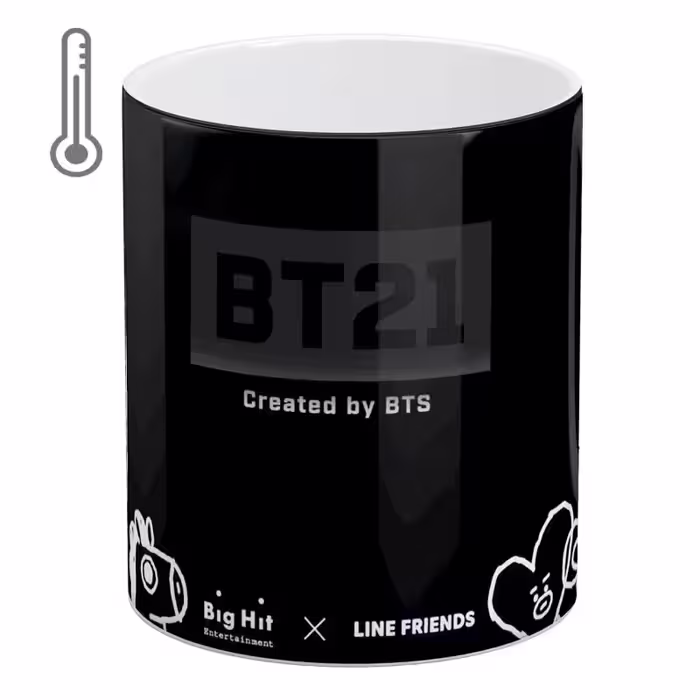 خرید ماگ-لیوان  حرارتی آبنبات رنگی  BTS - BT21 کد MKSA0141