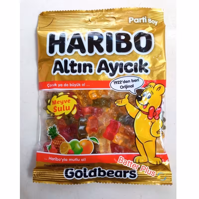 پاستیل هاریبو Haribo طرح خرسی  بسته ی 160 گرمی ترکیه | amazonchi