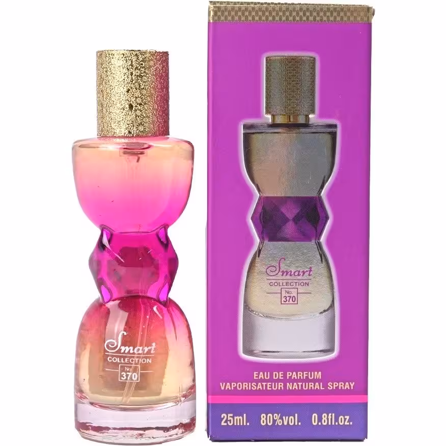 عطر کوچک زنانه اسمارت رایحه مانیفست کد 370 حجم 25 میلی لیتر