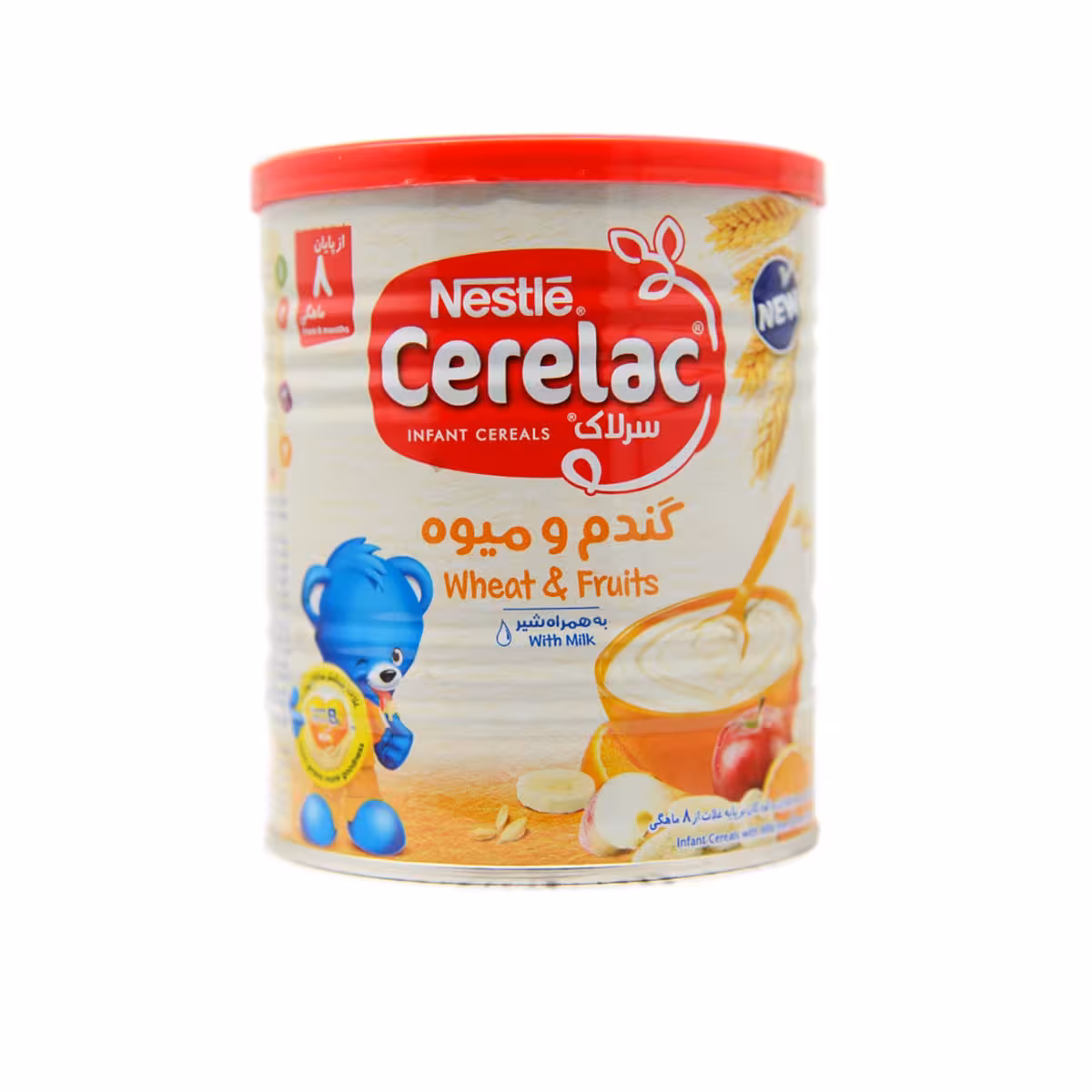 سرلاک گندم و میوه به همراه شیرنستله- Nestle Cerelac Wheat And Fruits With Milk
