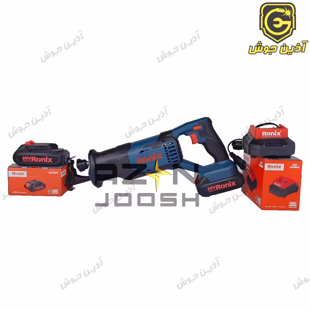 اره افقی بر شارژی 20 ولت رونیکس Ronix مدل 8621