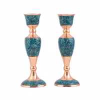 شمعدان فیروزه‌کوبی کد 05