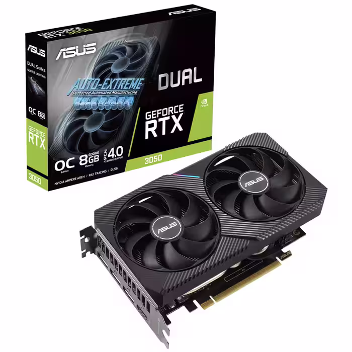 کارت گرافیک ایسوس مدلDual RTX 3050 OC 6GB