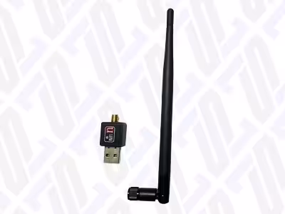 کارت شبکه USB بی سیم 802 آنتن بلند ا 802.11N Wireless USB Adapter