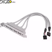 براکت چهار پورت USB مینی تک