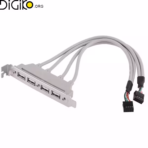 براکت چهار پورت USB مینی تک