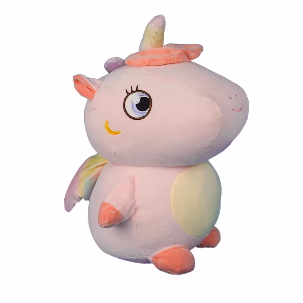 عروسک تک شاخ چشم عسلی 50 سانتی Honey-eyed unicorn doll