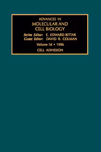 خرید و دانلود نسخه کامل کتاب Cell Adhesion