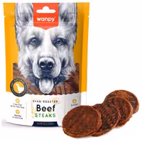 تشویقی سگ ونپی طعم گوشت گاو گریل شده مدل Steak