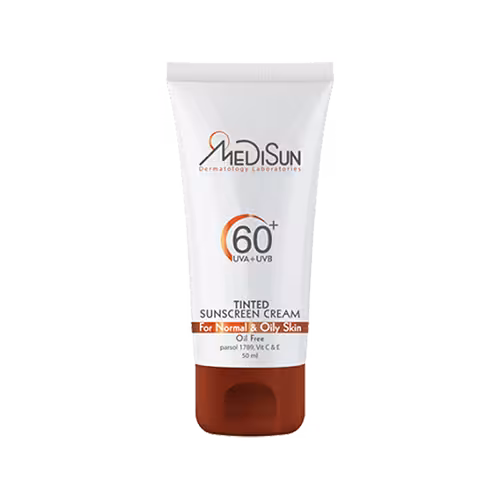 ضد آفتاب رنگی SPF60 مدیسان