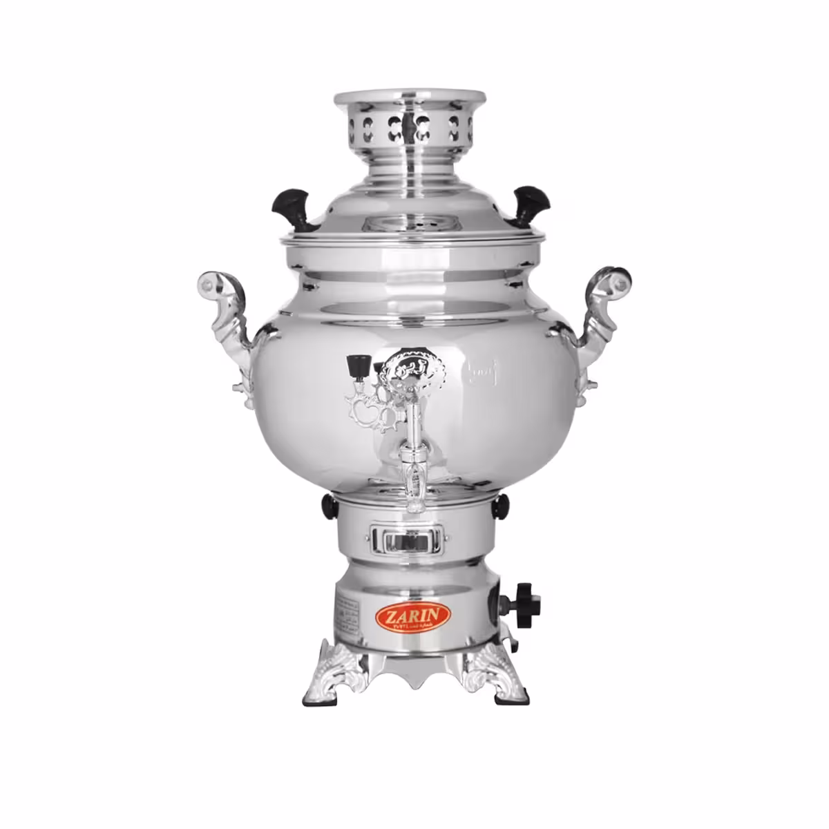 سماور گازی زرین مدل نگین ظرفیت 5 لیتر