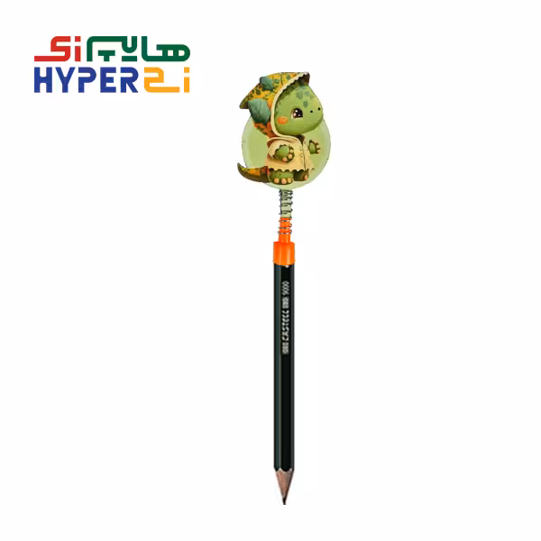 سر مدادی اژدها کوچولو دم نارنجی