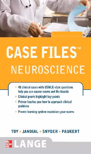 خرید و دانلود نسخه کامل کتاب Case Files: Neuroscience