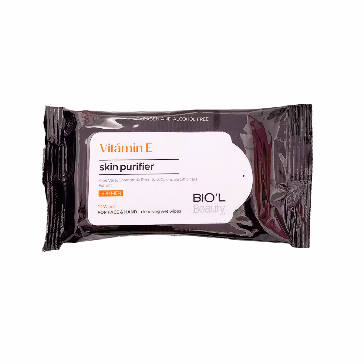 دستمال مرطوب حاوی ویتامین E آقایان بیول