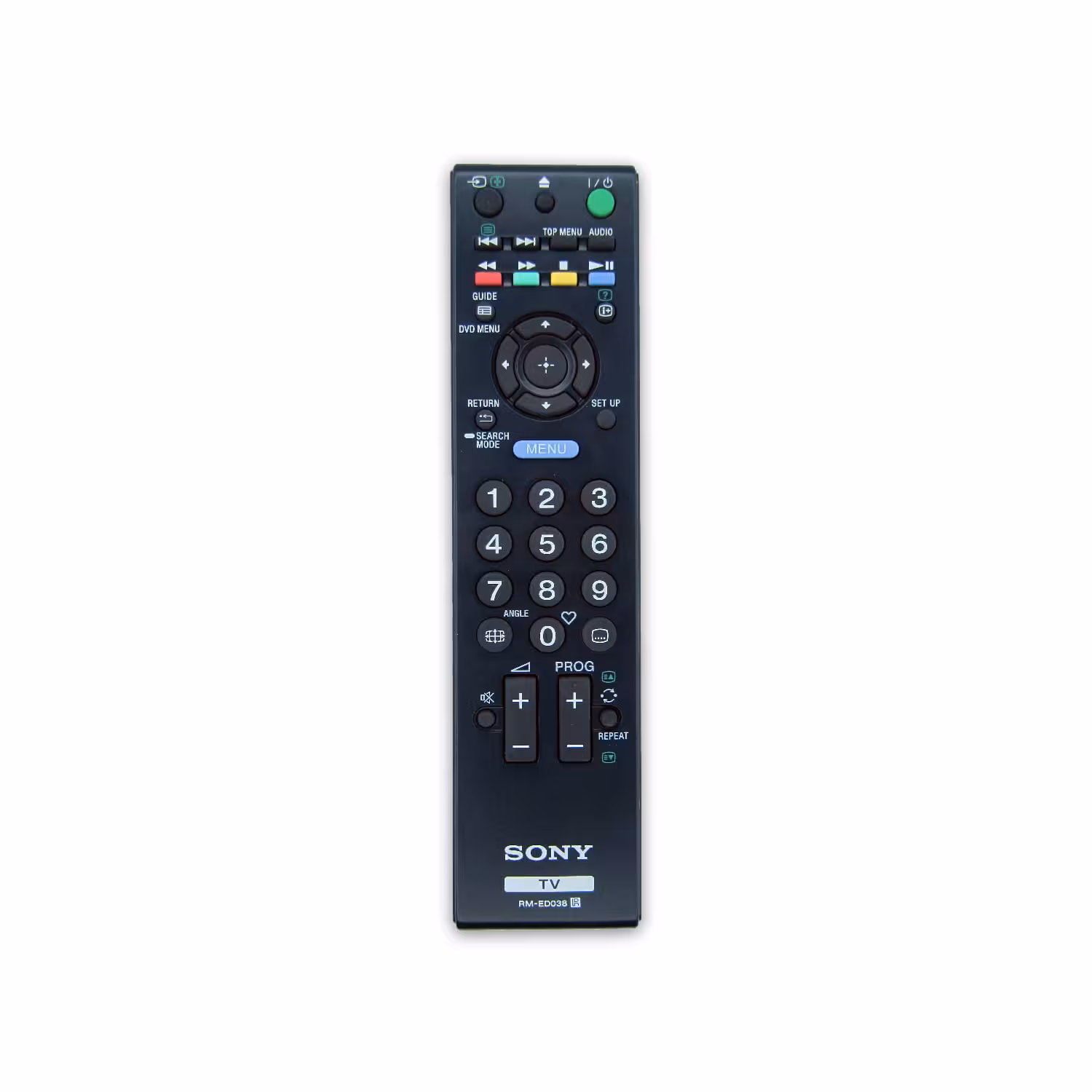 کنترل تلویزیون ال ای دی LED سونی اصلی SONY مدل RM-ED038