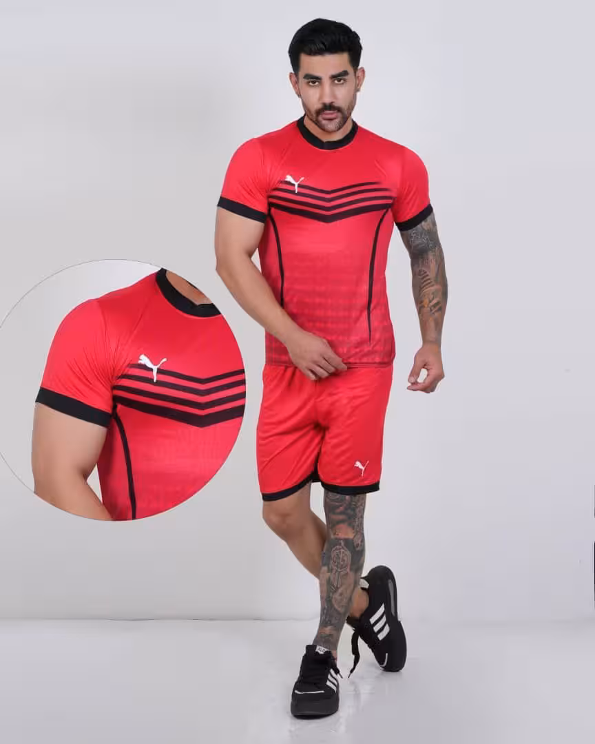 ست پیراهن شورت فوتبال PUMA کد 009