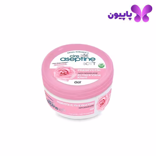 کرم مرطوب کننده سافت گل رز 30 میل آسپتین