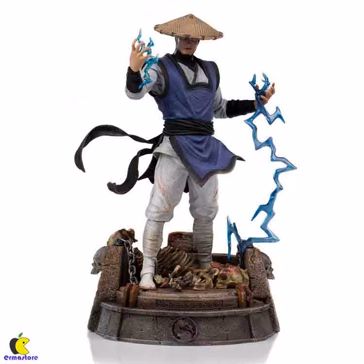 خرید اکشن فیگور Raiden برای بازی Mortal Kombat نسخه محدود Klassic