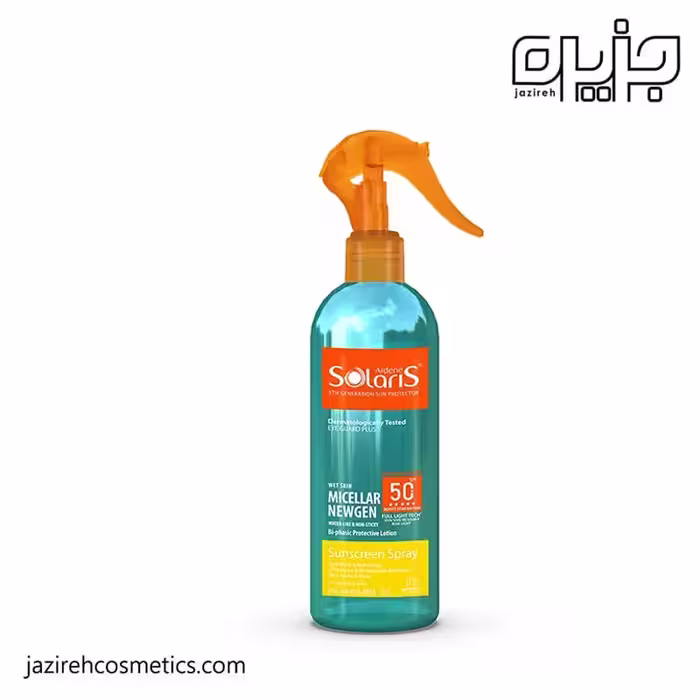 اسپری دو فاز ضد آفتاب نیوژن  spf50 سولاریس آردن