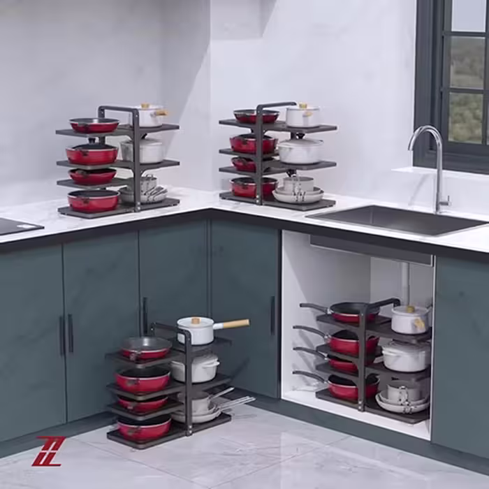 نظم دهنده قابلمه 8 طبقه لازاهوم