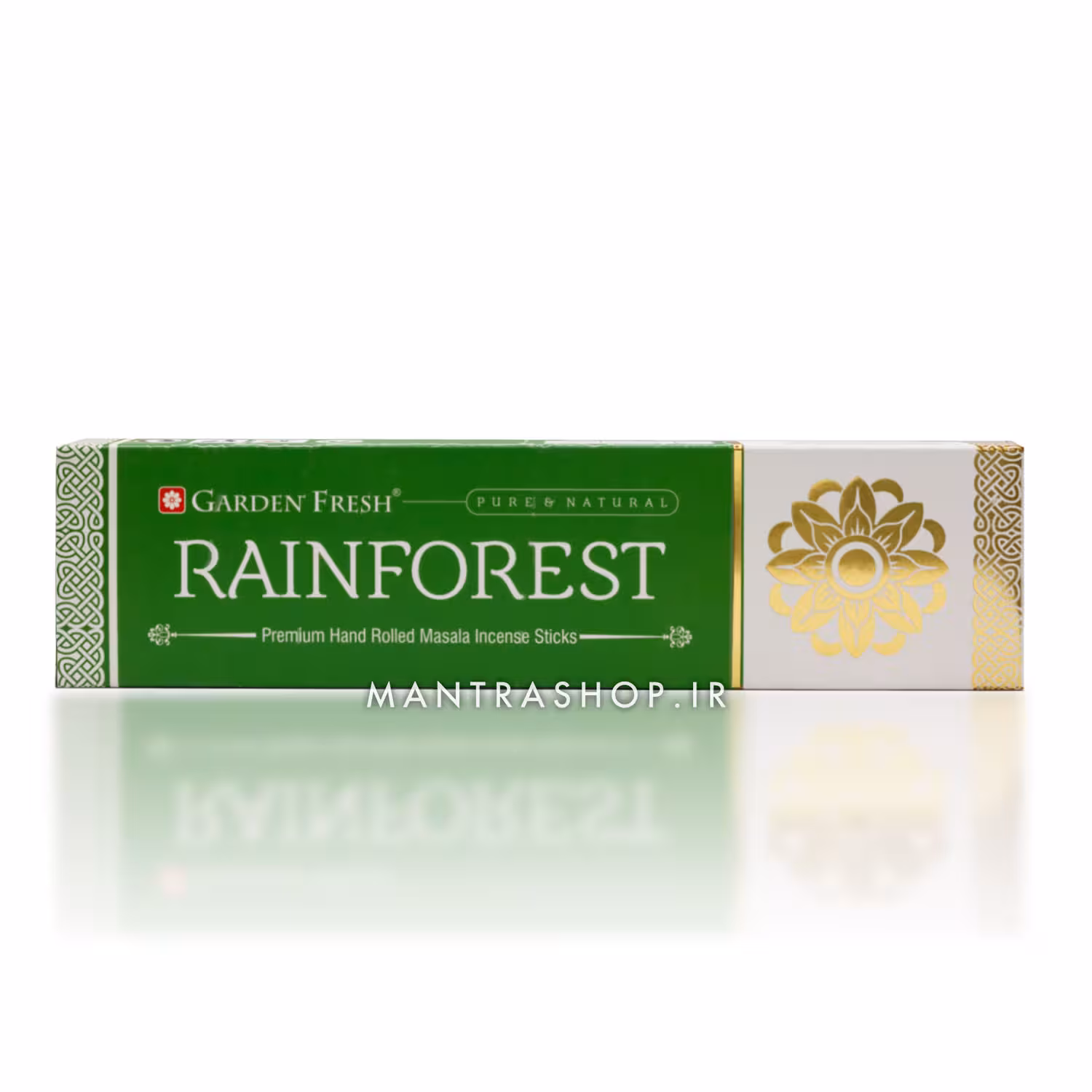 عود دست ساز هندی Rain Forest برند Garden Fresh بسته 50 گرمی (عود جنگل بارانی)
