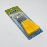 چنگال میوه خوری زرد ترامونتینا