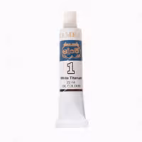 رنگ روغن 22 میل تکرنگ کامران مدل White Titanium 1