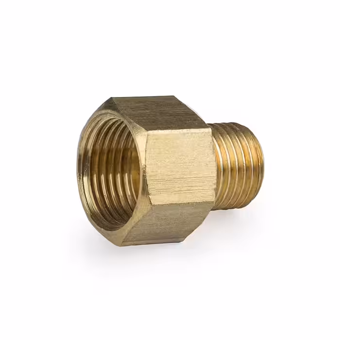 پشت آمپری 3/8 به 1/4 اینچ برنجی