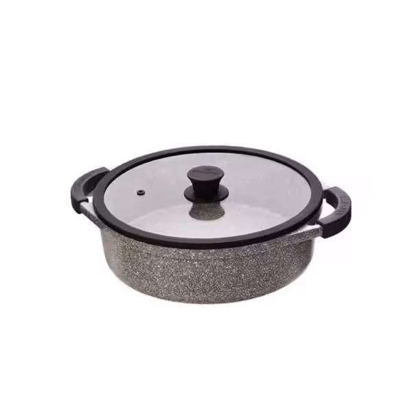 ماهیتابه (قابلمه کوتاه ) زرساب مونارک پلاس 28 سانت