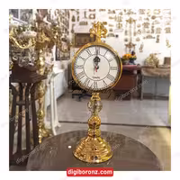 ساعت رومیزی زیتونی