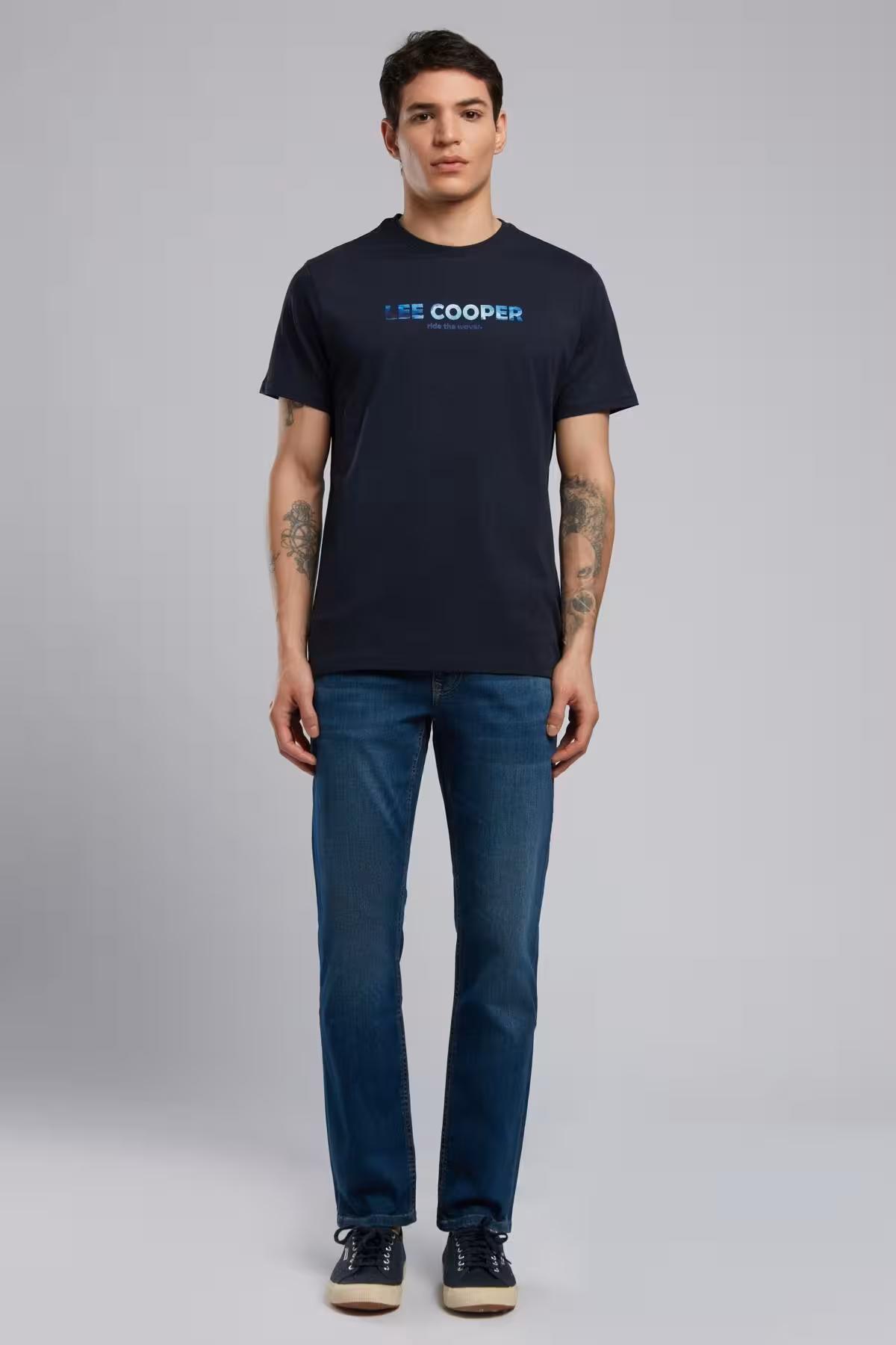 شلوار جین مردانه باریک و میانه Lee Cooper