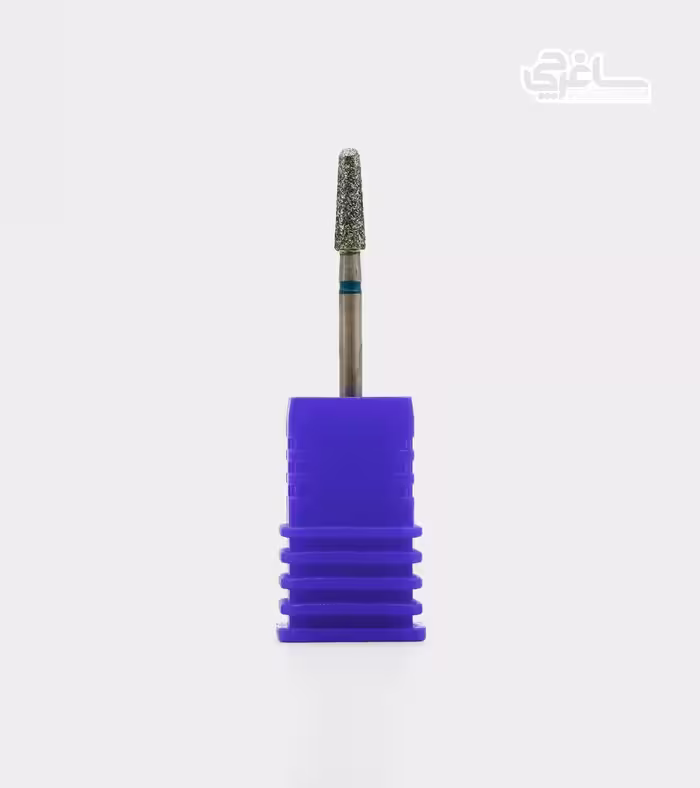 سر سوهان شنی مانیکور ناخن نوار آبی استوانه‌ای (کد 06)