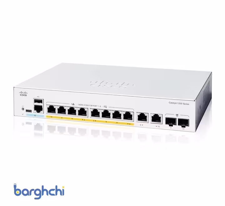 سوئیچ سیسکو مدل C1200-8FP-2G
