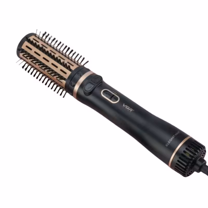 سشوار برس‌دار چرخشی 1000 وات وی جی ار مدل V-496