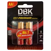 باتری قلمی DBK Ultra PREMIUM Alkaline بسته 2 عددی