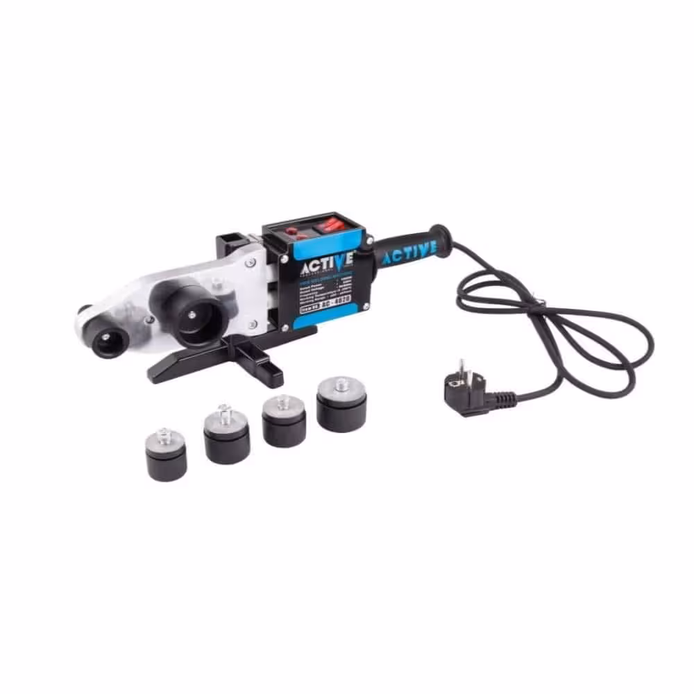 اتو لوله سبز اکتیو مدل AC-4020 با لوازم و کیف فلزی