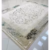 فرش رویا سبز - صدفی 1200 شانه | فرش امیرکبیر