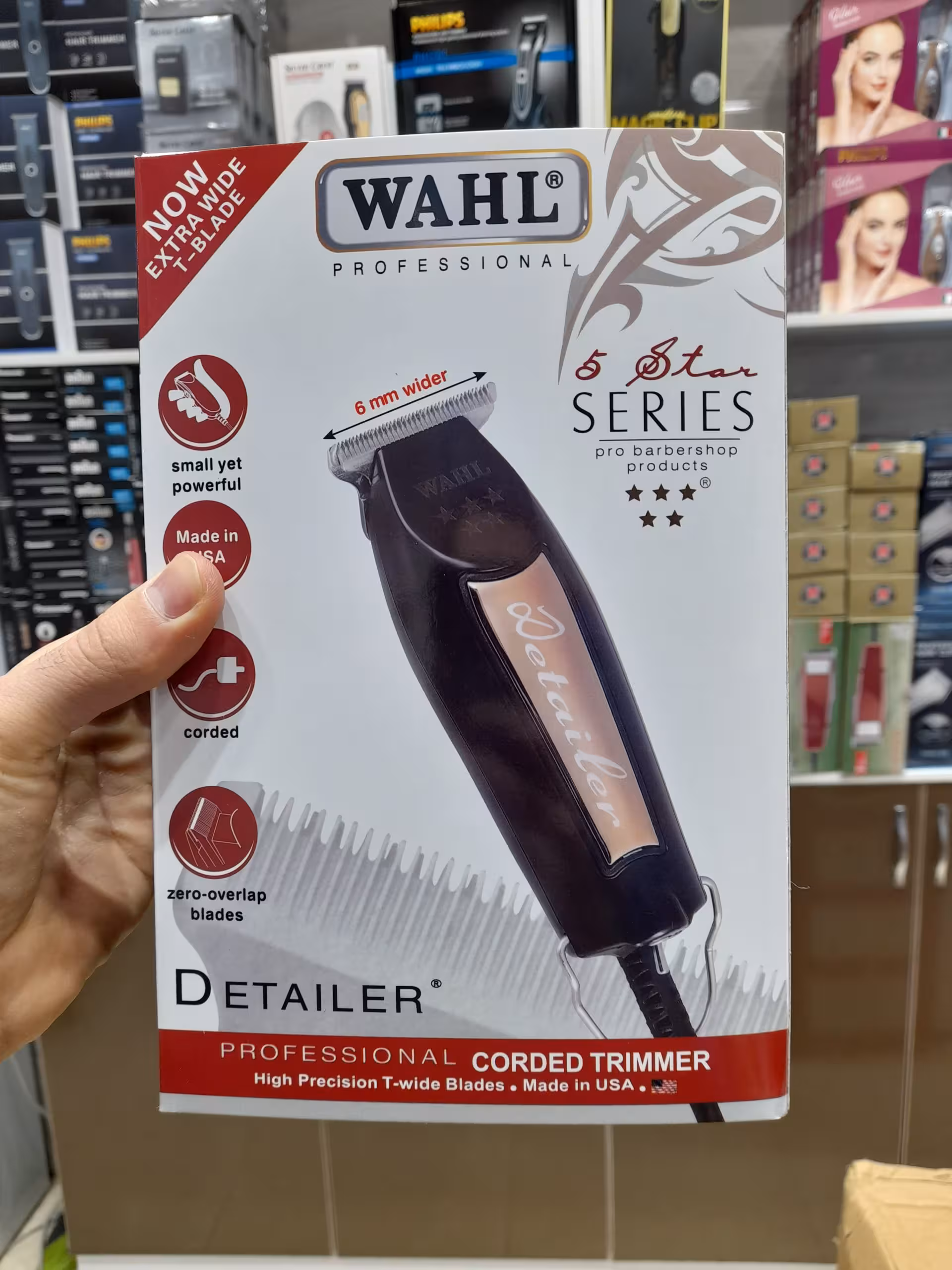 ماشین اصلاح وال دیتیلر گلد wahl detailer gold