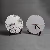 چاپ عکس دلخواه روی ساعت MDF دایره کد 5