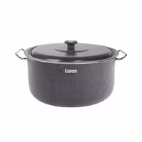قابلمه گرانیتی لاوان (LAVAN) سایز 40، مدل تیتان، رنگ طوسی