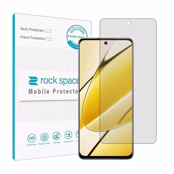 گلس ریلمی 11 5G مدل نانو هیدروژل شفاف برند راک اسپیس کد S