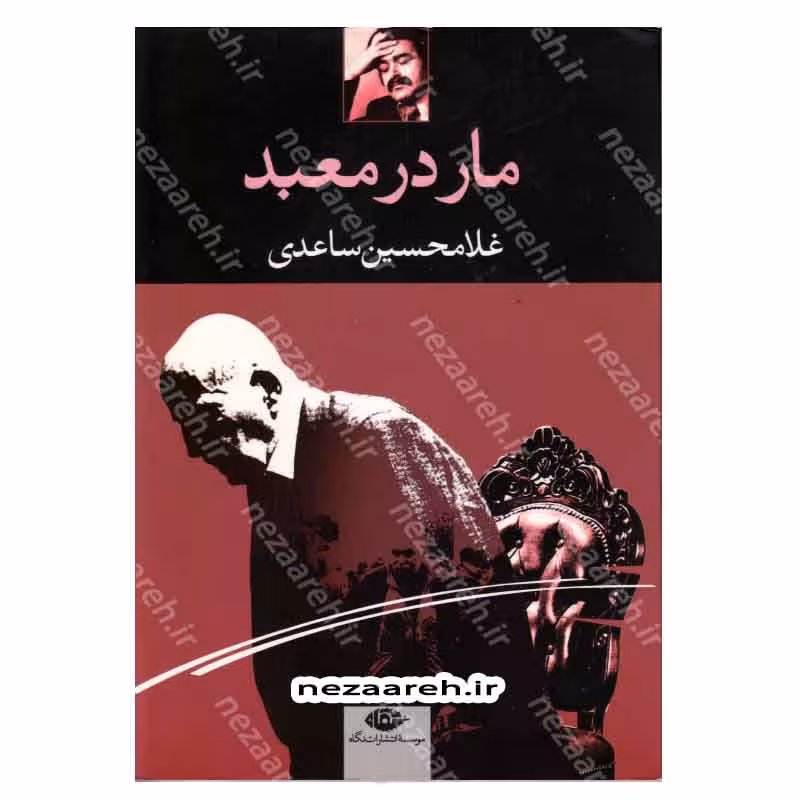 کتاب مار در معبد اثر غلامحسین ساعدی انتشارات نگاه