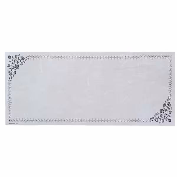 کاغذ تذهیب کد Y995 ابروباد چاپی (48*17) - بسته 5 عددی