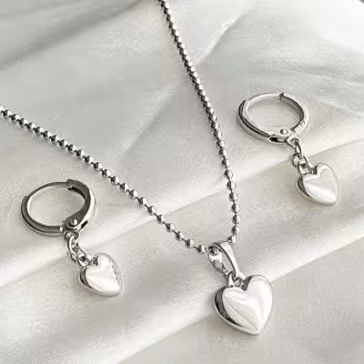 نیم ست قلبی ژوپینگ