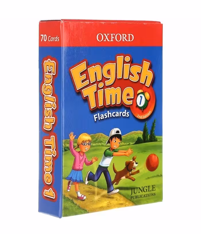 فلش کارت انگليش تايم یک ویرایش دوم English Time 2 Flashcards 2nd Edition