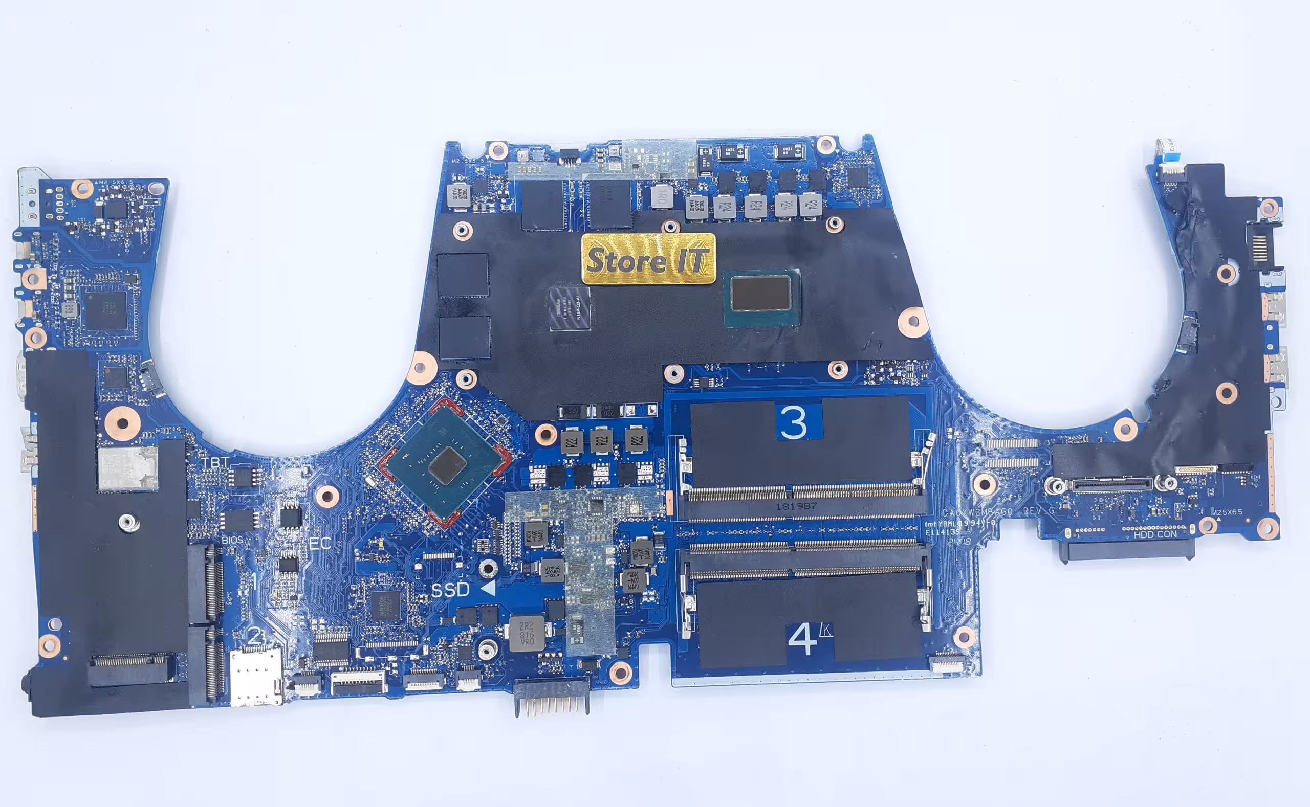 مادربرد لپ تاپ اچ پی ZBOOK 15 G5 I7-8 با گرافیک 4GB - فروشگاه اینترنتی استور آی تی