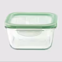 ظرف غذا فریزری شیشه 1 لیتر یونیک کد 2823