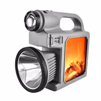 نور افکن و چراغ قوه دستی خورشیدی قابل شارژ مدل W5160A