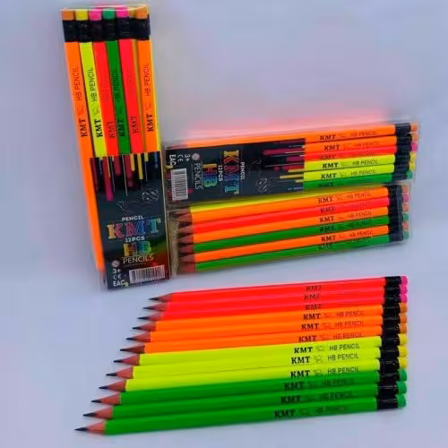 بسته 10 عددی مداد مشکی سه گوش