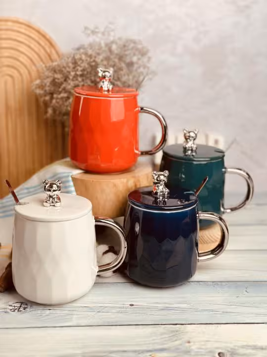 ماگ سرامیکی طرح تدی سیلور کد 4766